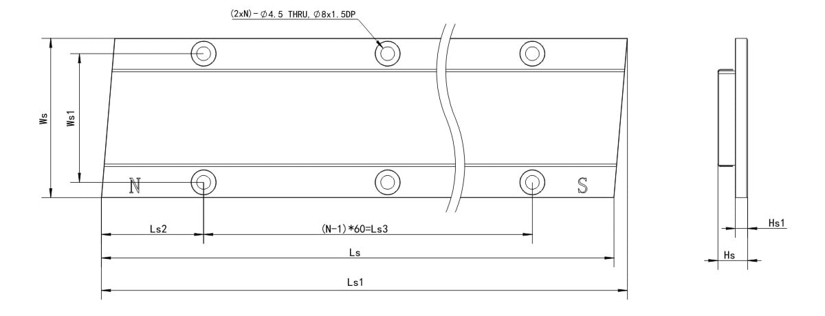 KSD Stator Dimension