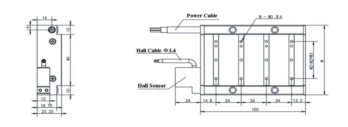 KXAD Dimension Diagram